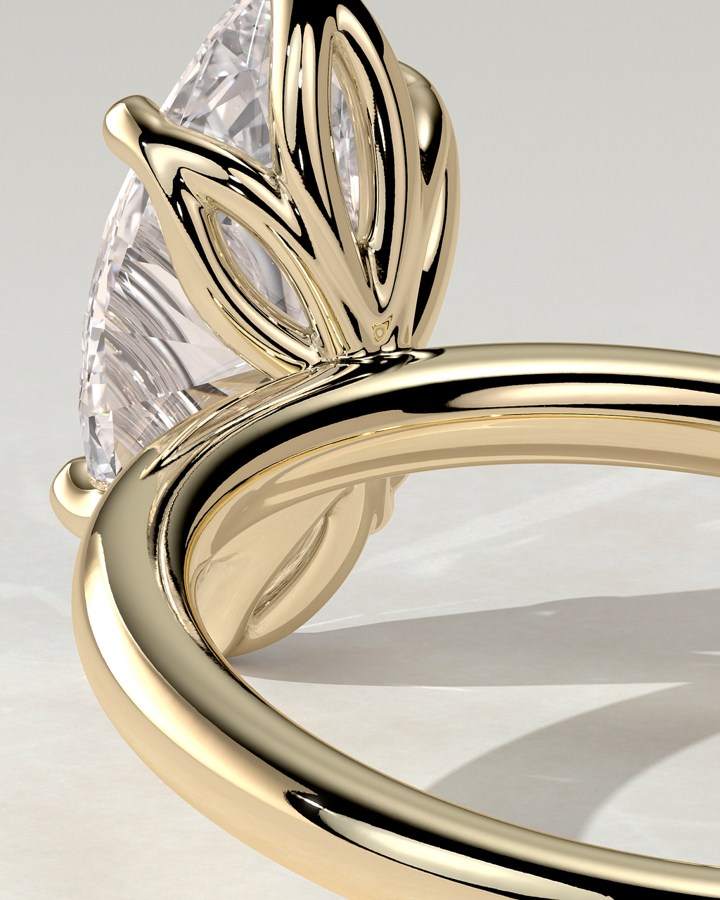 Eve Solitaire Marquise Ring