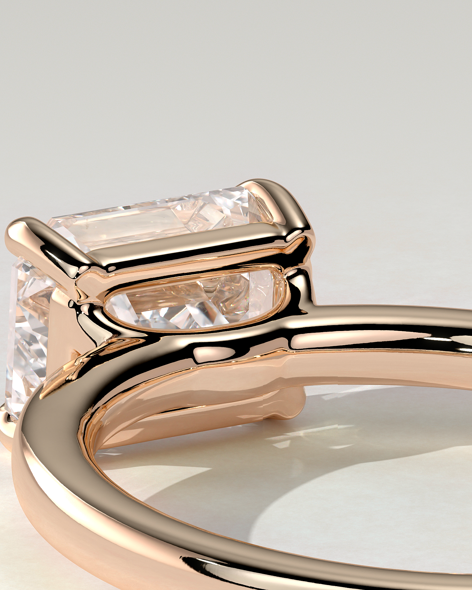 Evelyn East-West Round Ring