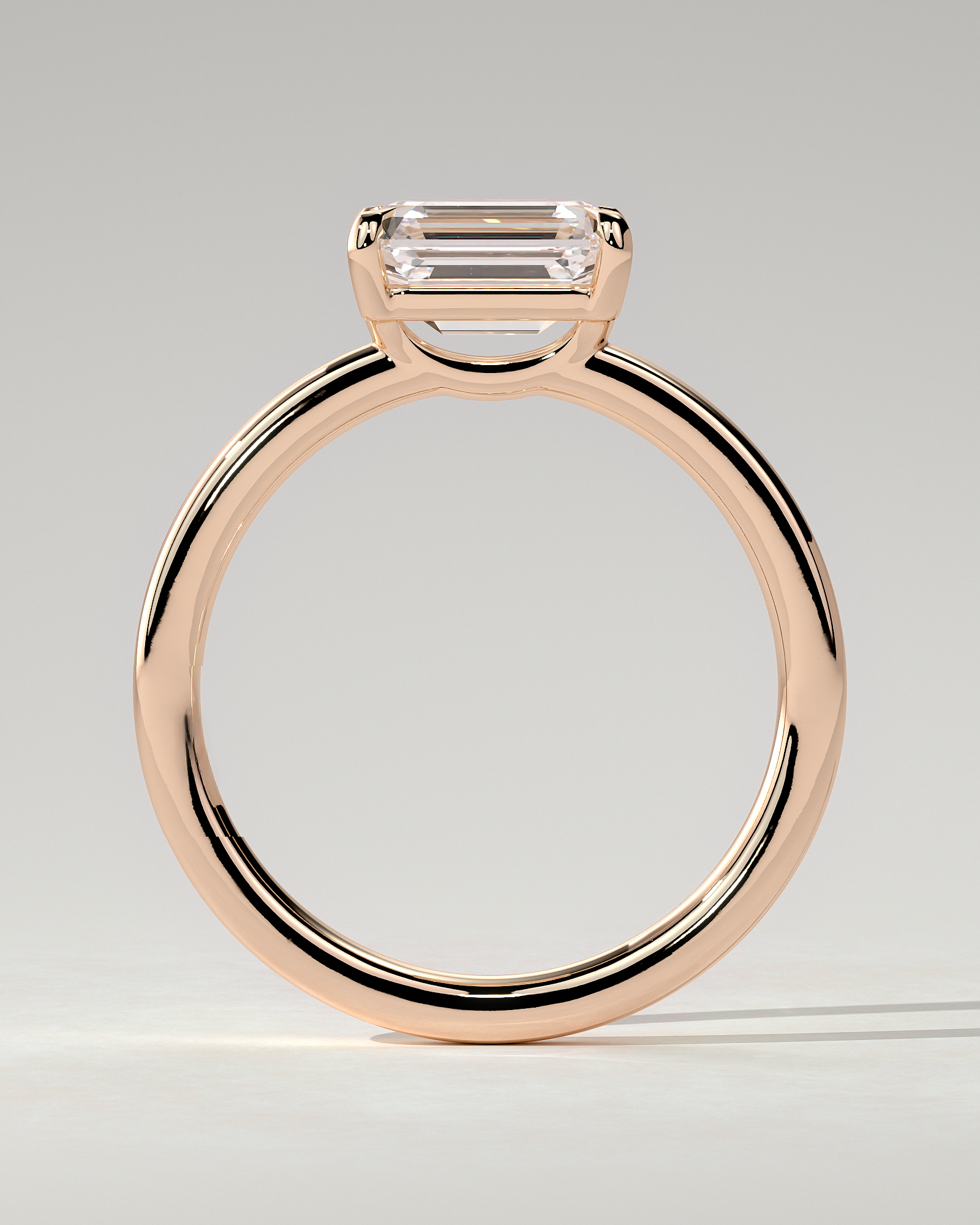 Evelyn East-West Round Ring