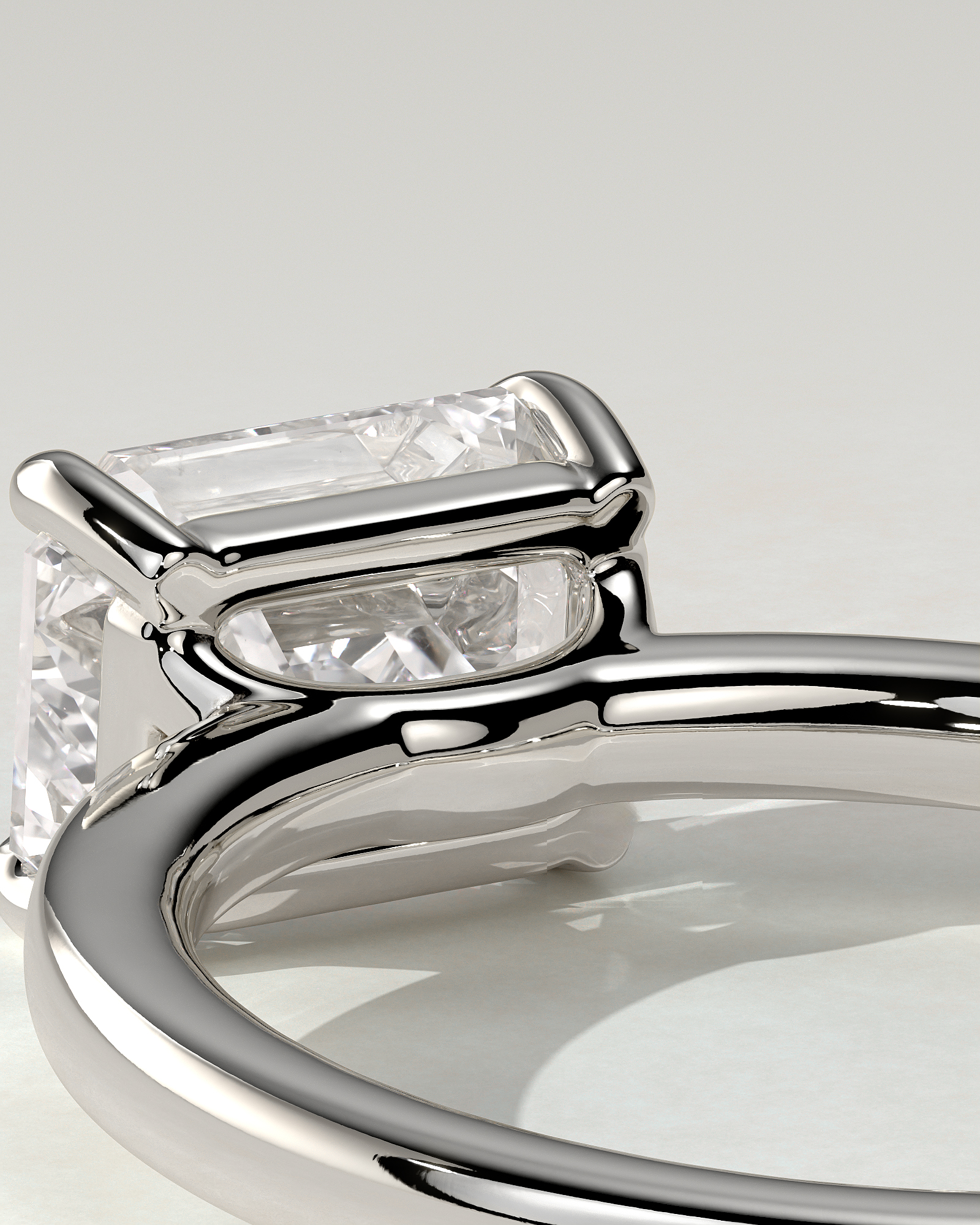 Evelyn East-West Round Ring