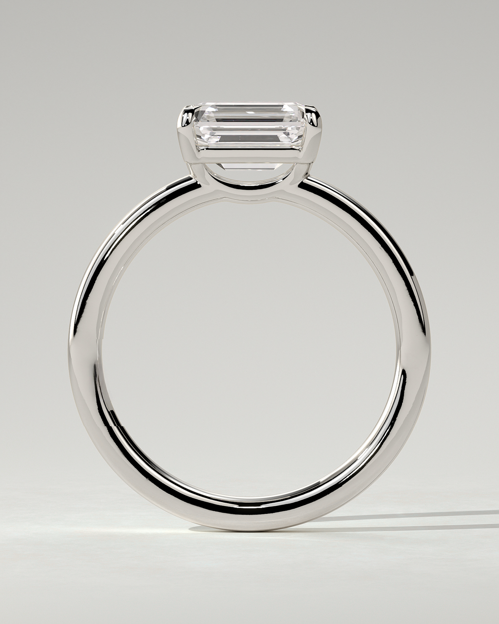 Evelyn East-West Round Ring