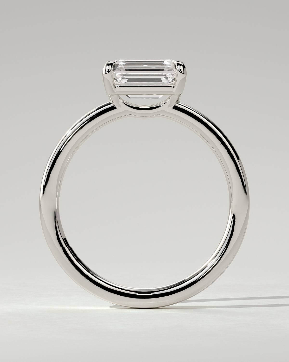 Evelyn East-West Round Ring