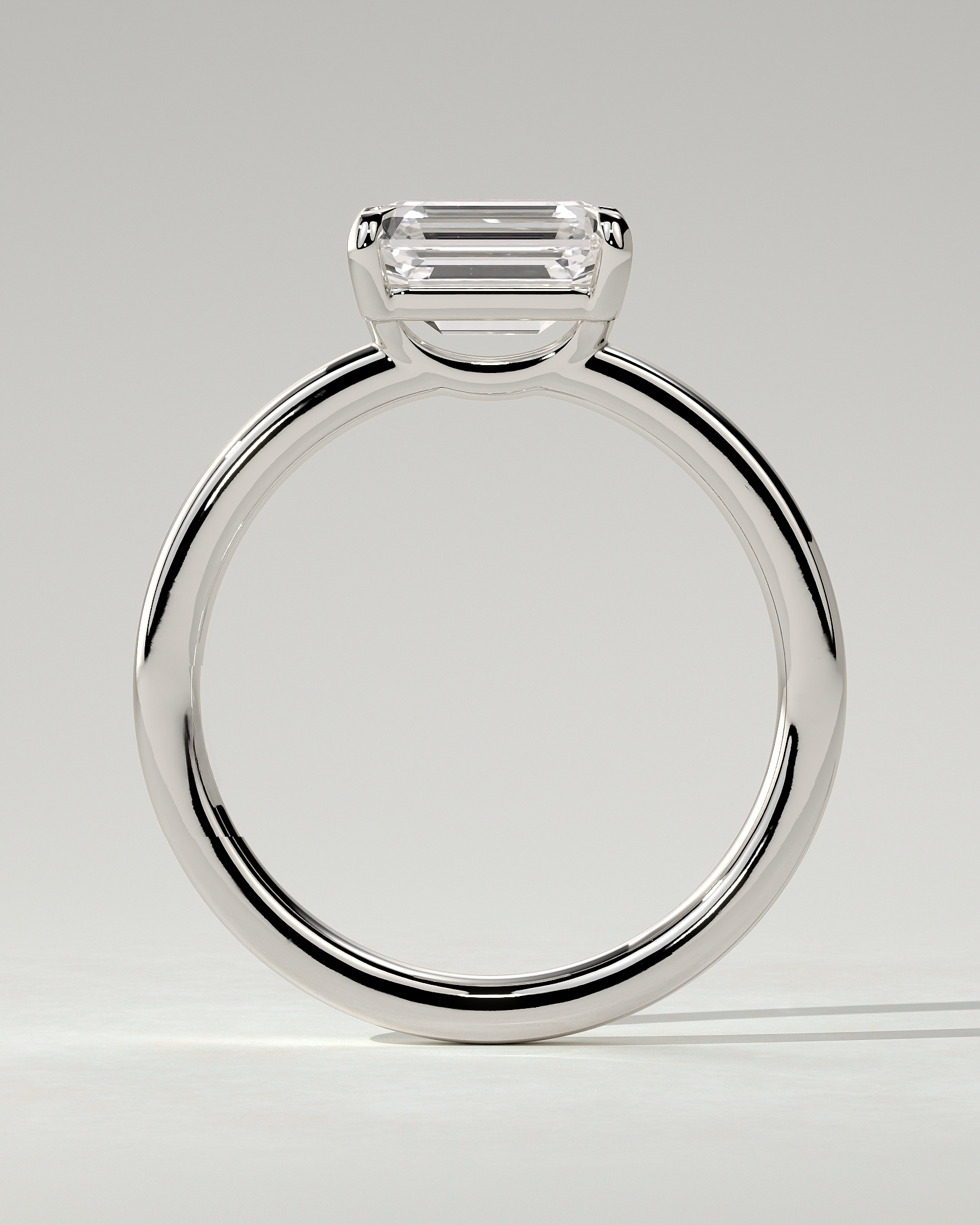 Evelyn East-West Round Ring