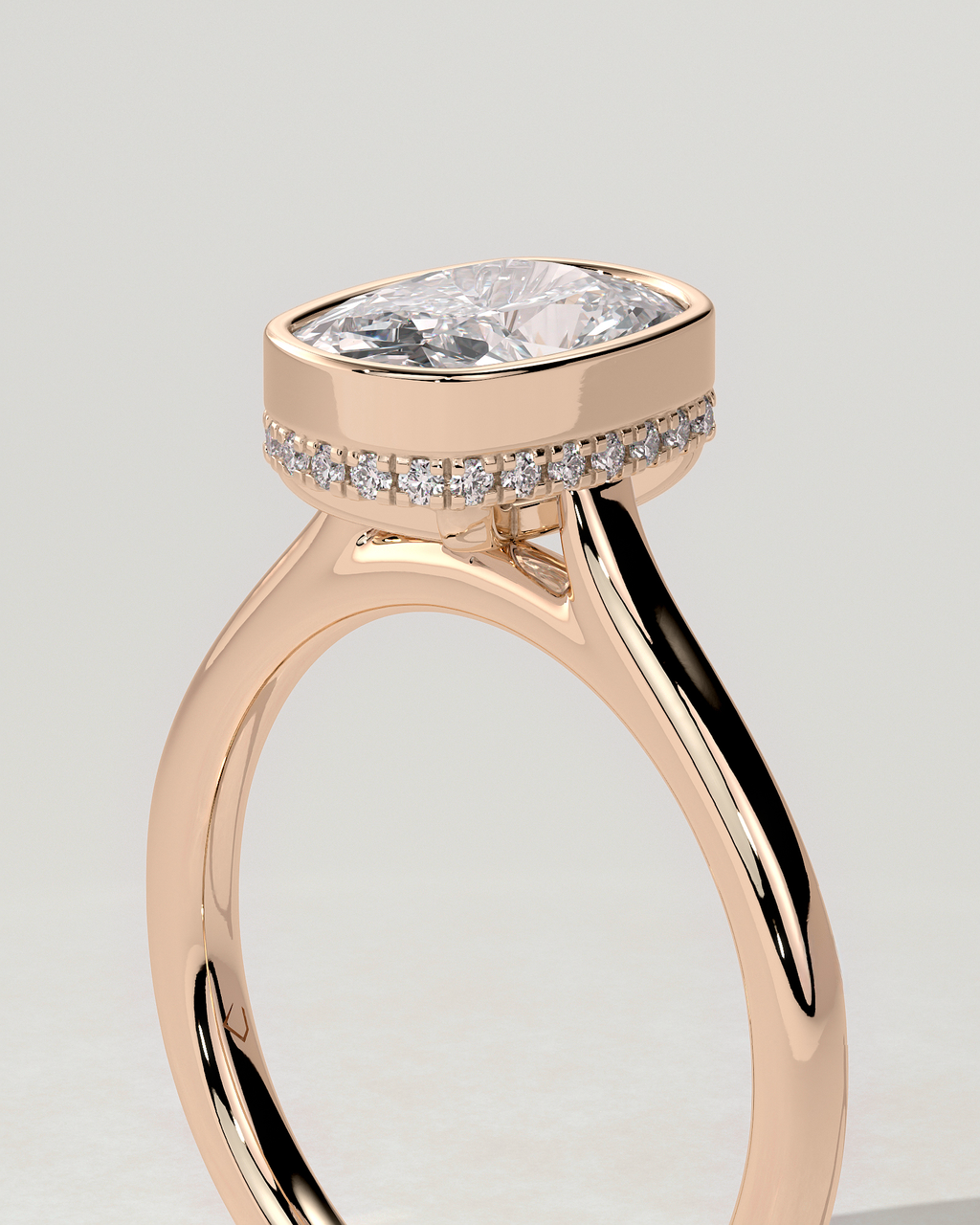 Everleigh Bezel Round Ring