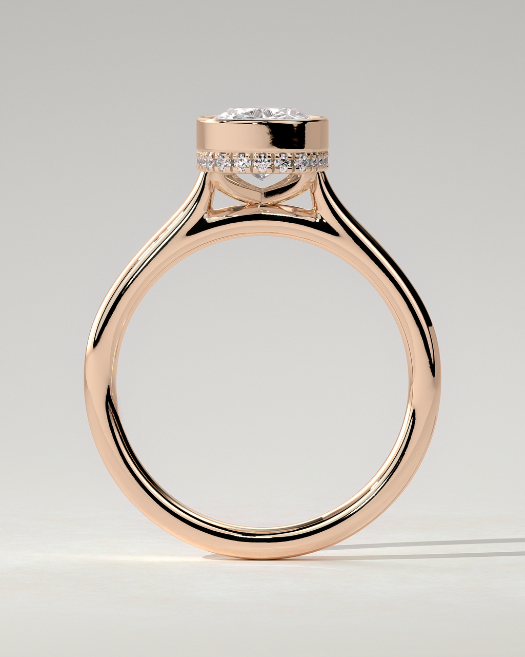 Everleigh Bezel Round Ring