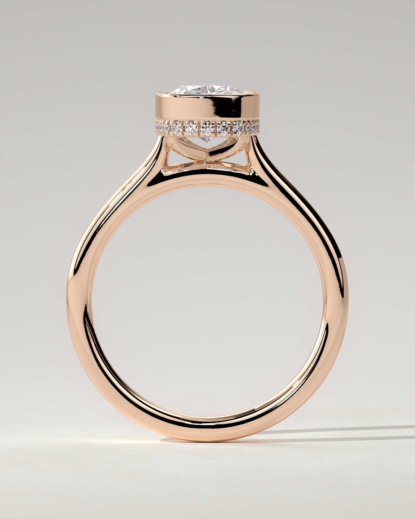 Everleigh Bezel Round Ring