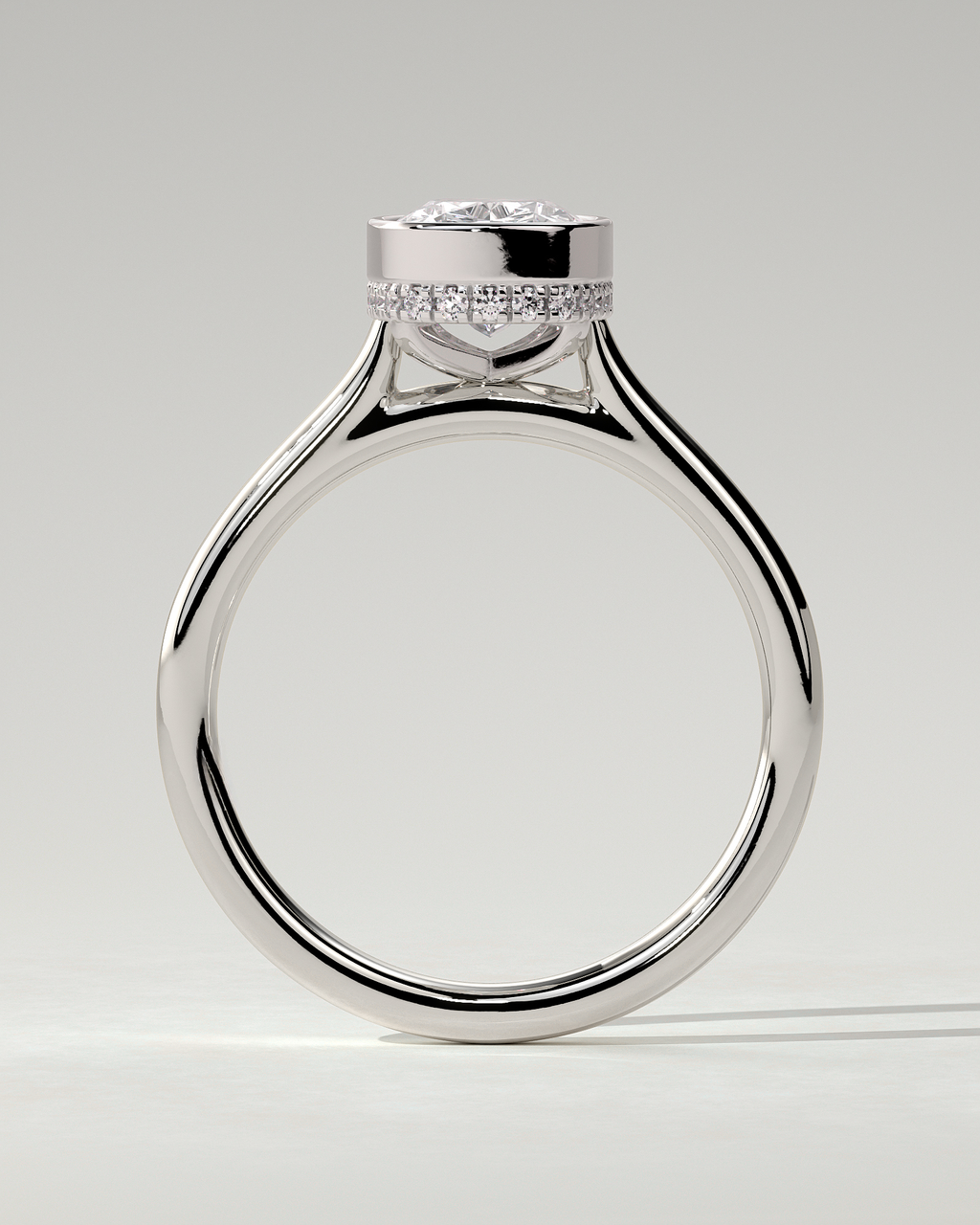Everleigh Bezel Round Ring