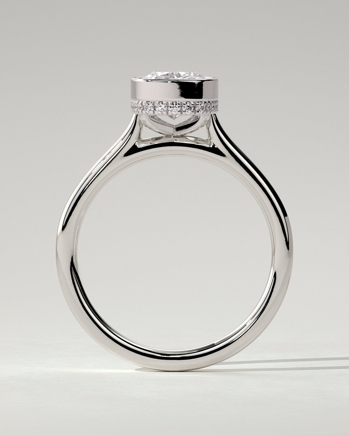 Everleigh Bezel Round Ring