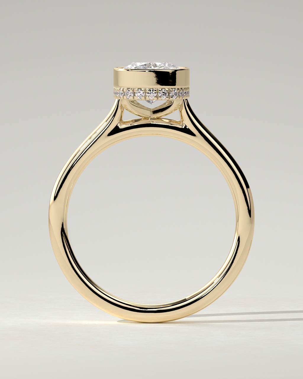 Everleigh Bezel Round Ring