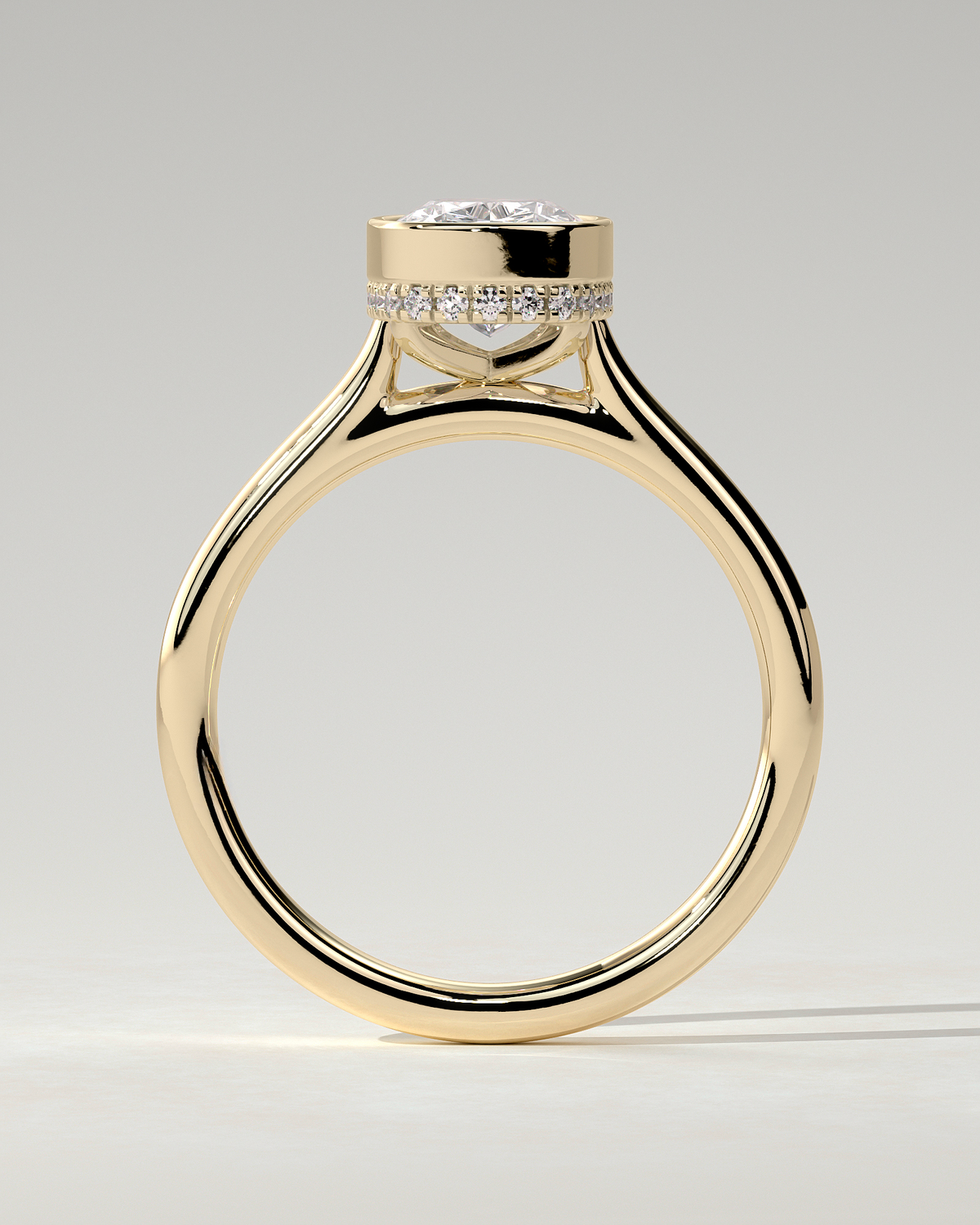 Everleigh Bezel Round Ring