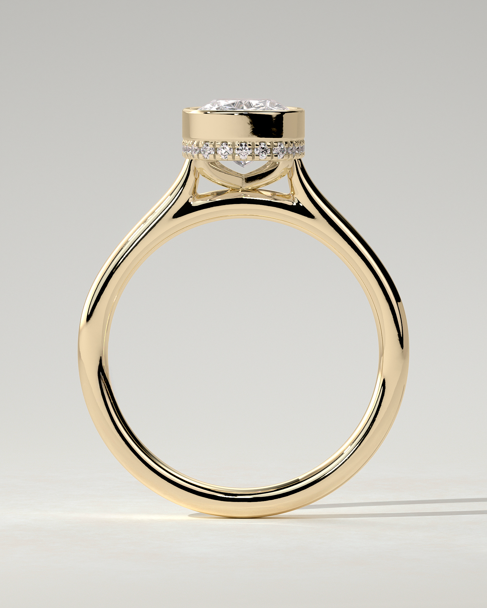 Everleigh Bezel Round Ring