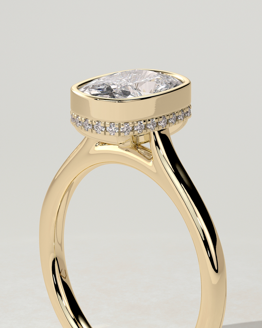 Everleigh Bezel Round Ring