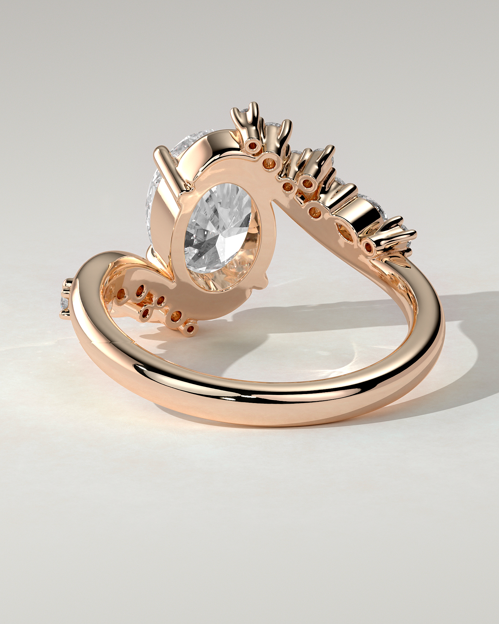 Ezmerelda Solitaire Oval Ring