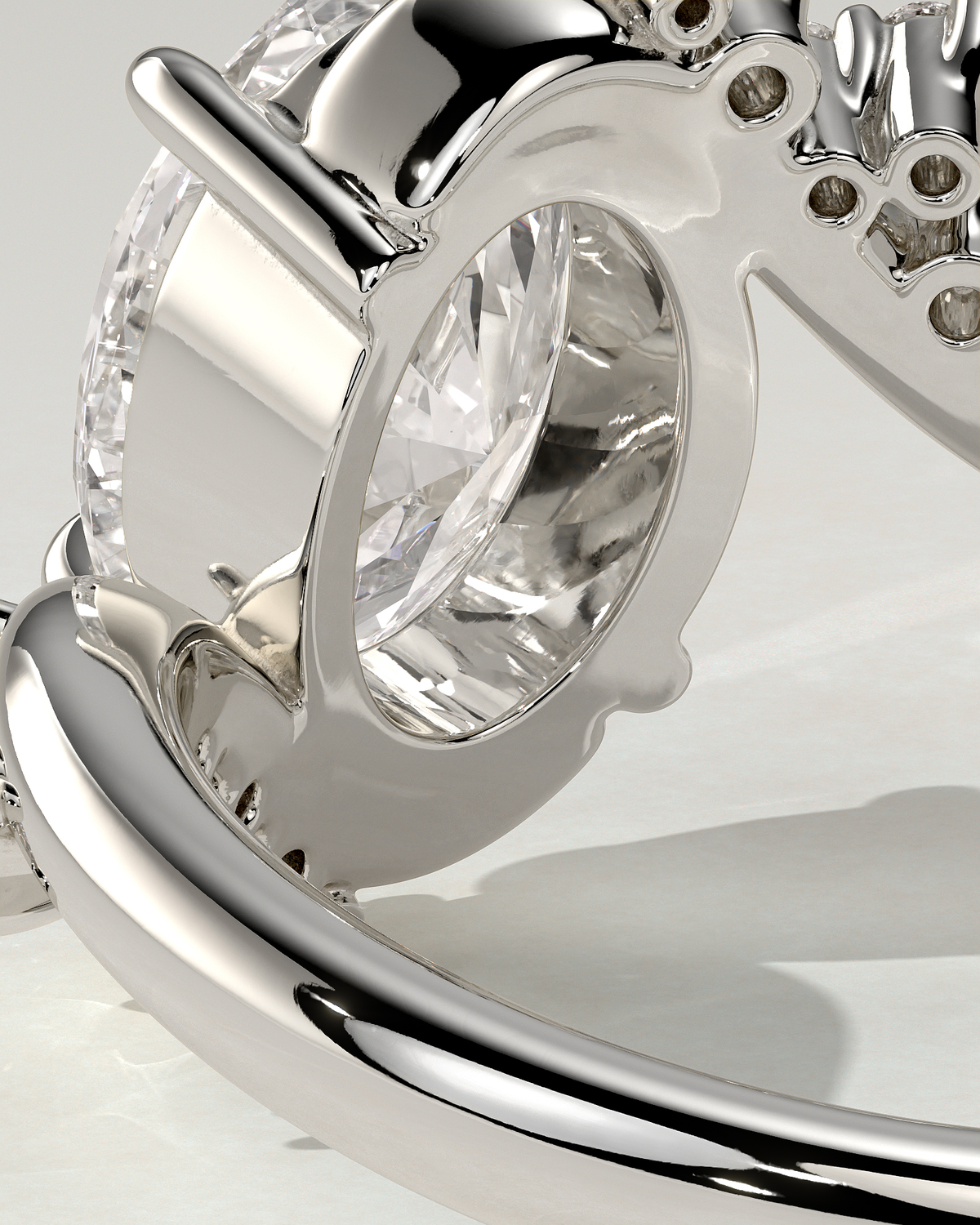 Ezmerelda Solitaire Oval Ring