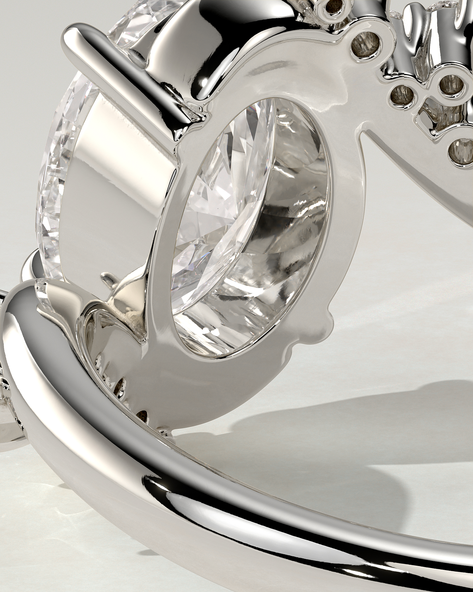 Ezmerelda Solitaire Oval Ring