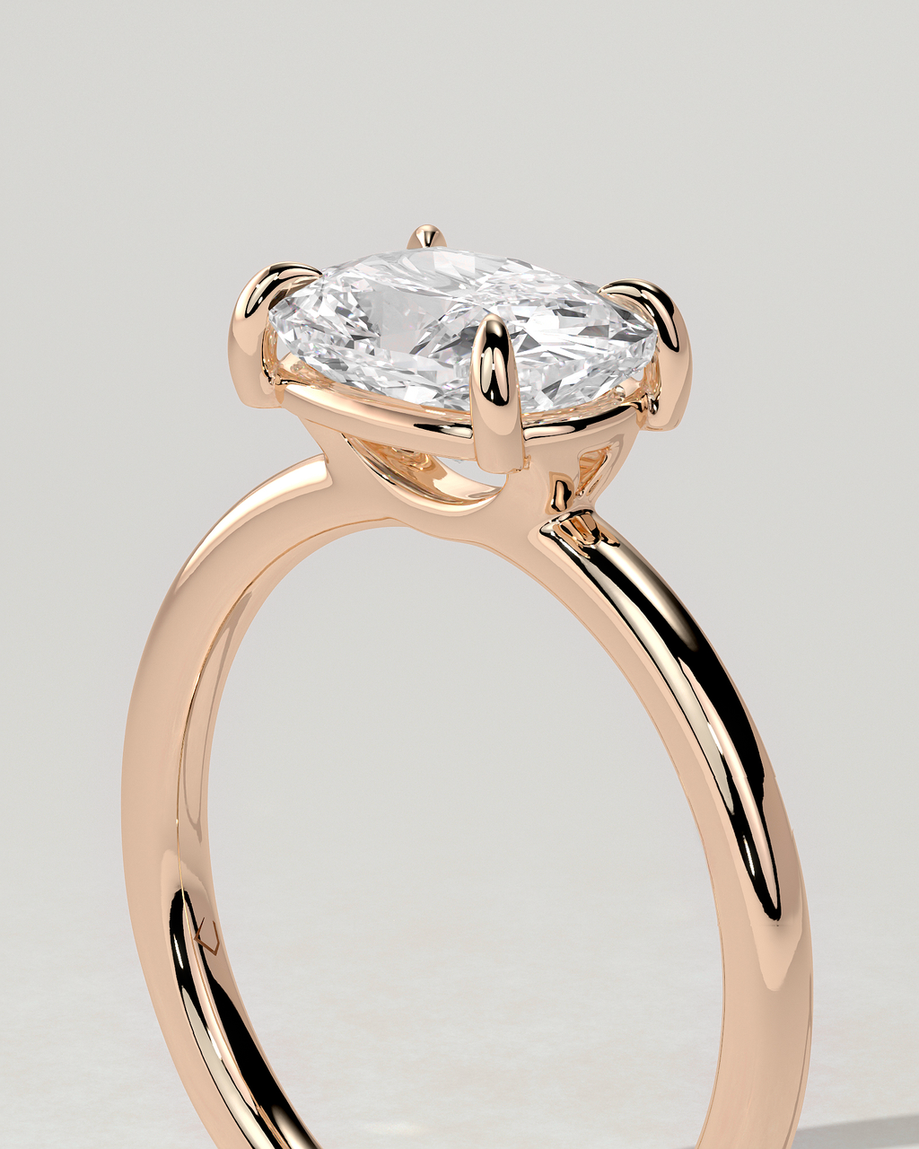 Fiona East-West Round Ring