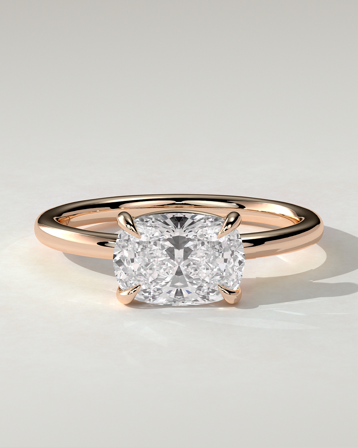 Fiona East-West Round Ring