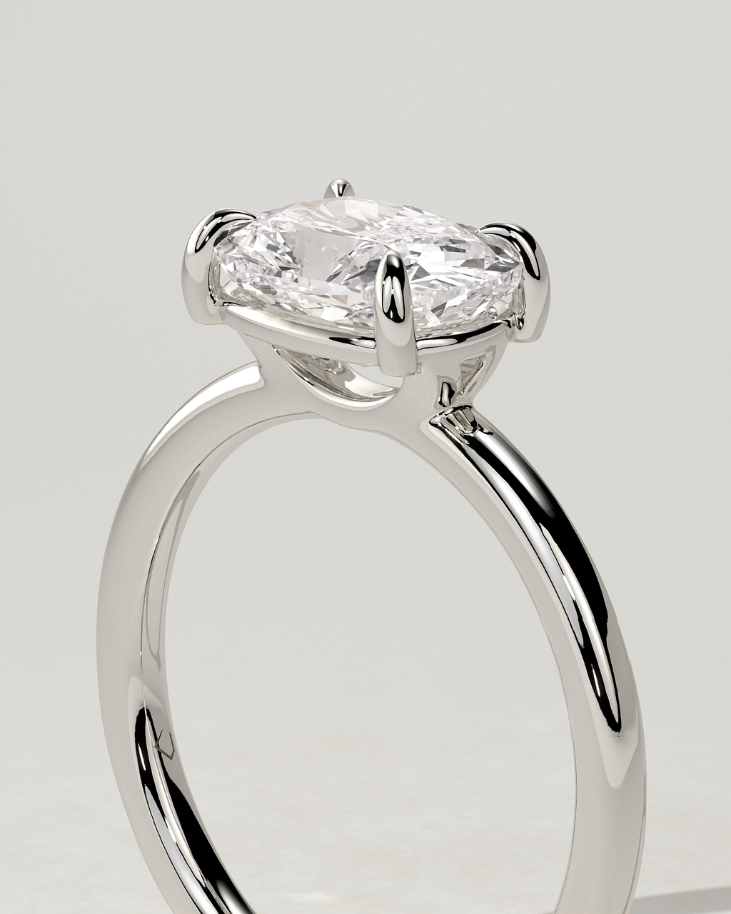 Fiona East-West Round Ring