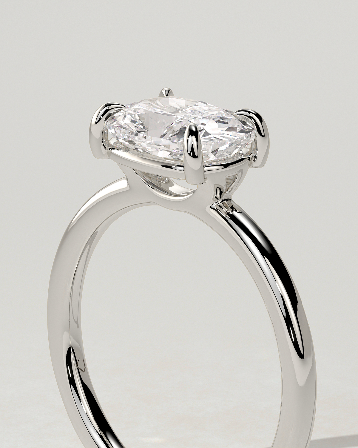Fiona East-West Round Ring