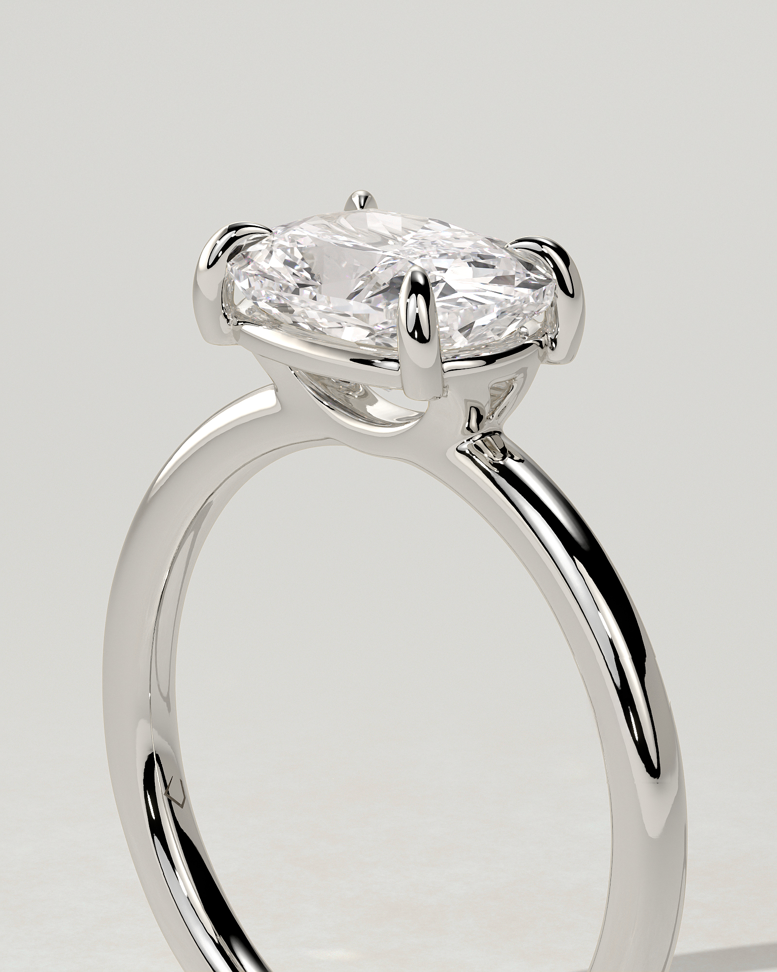 Fiona East-West Round Ring