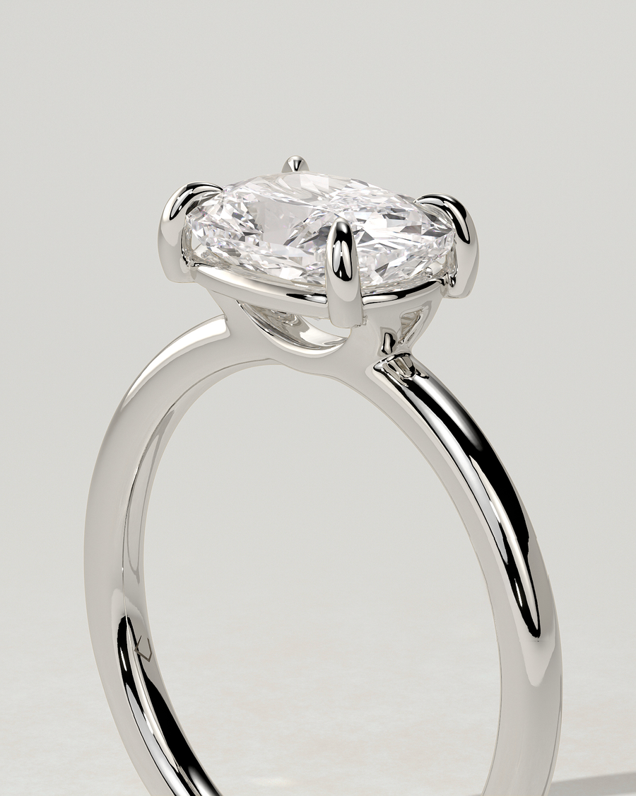 Fiona East-West Round Ring
