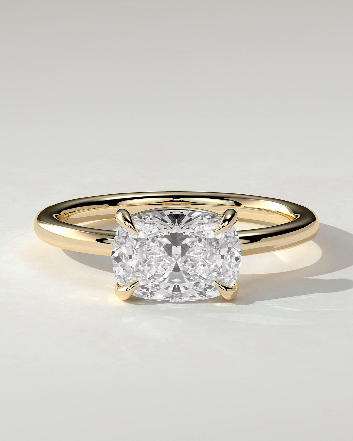 Fiona East-West Round Ring