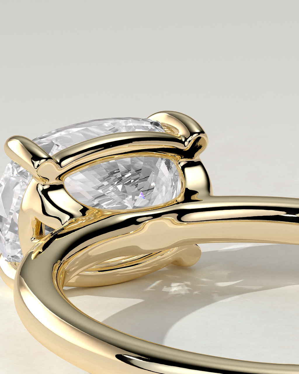 Fiona East-West Round Ring