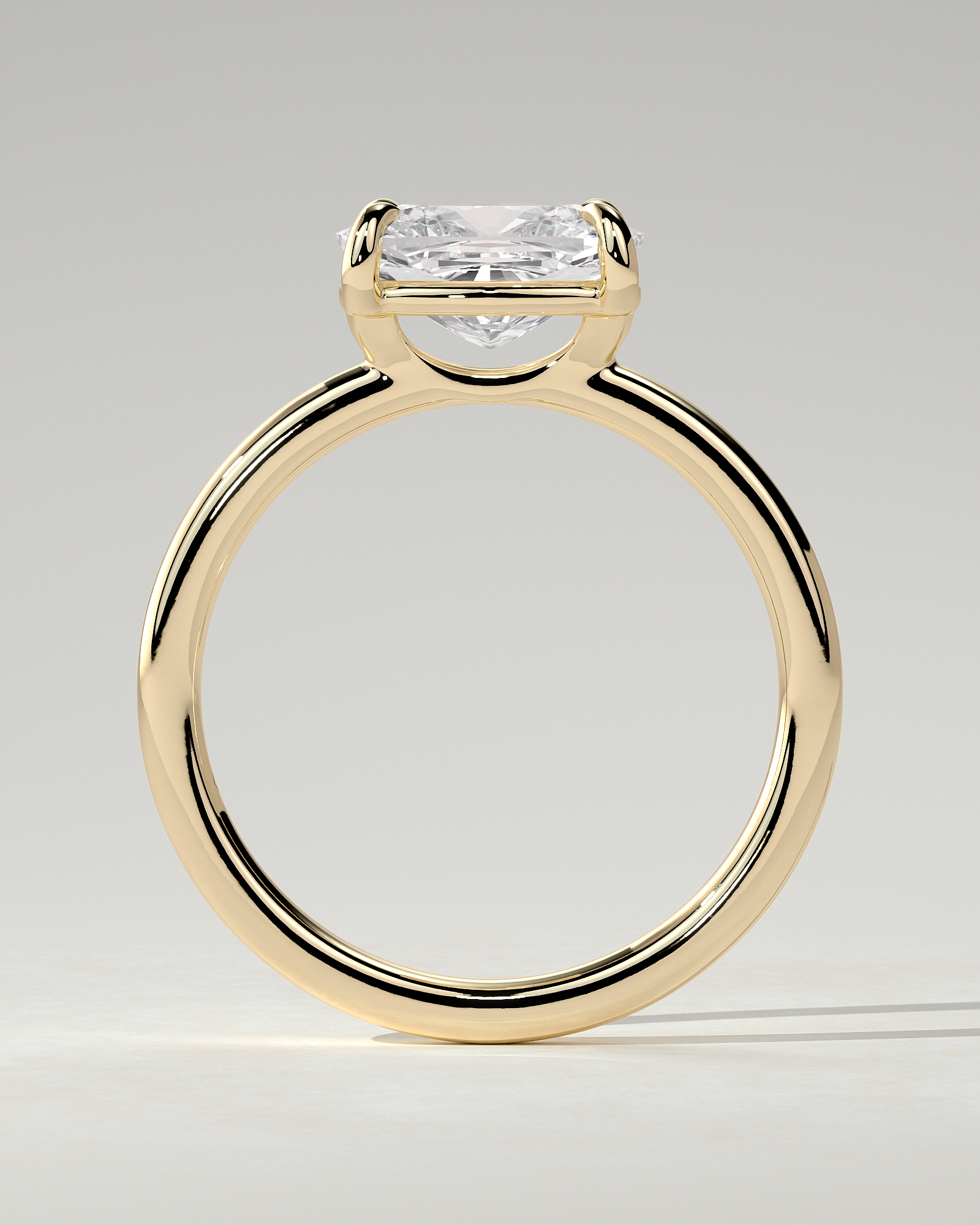 Fiona East-West Round Ring