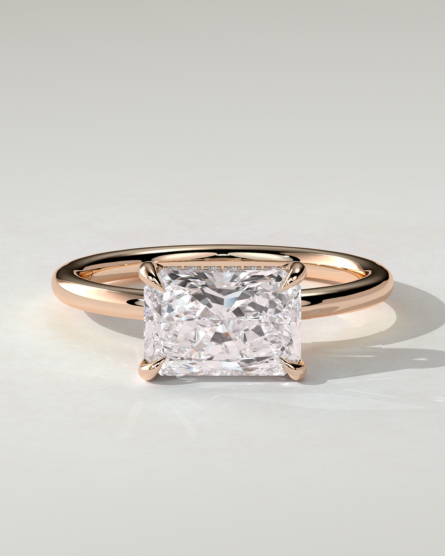 Francene Solitaire Radiant Ring