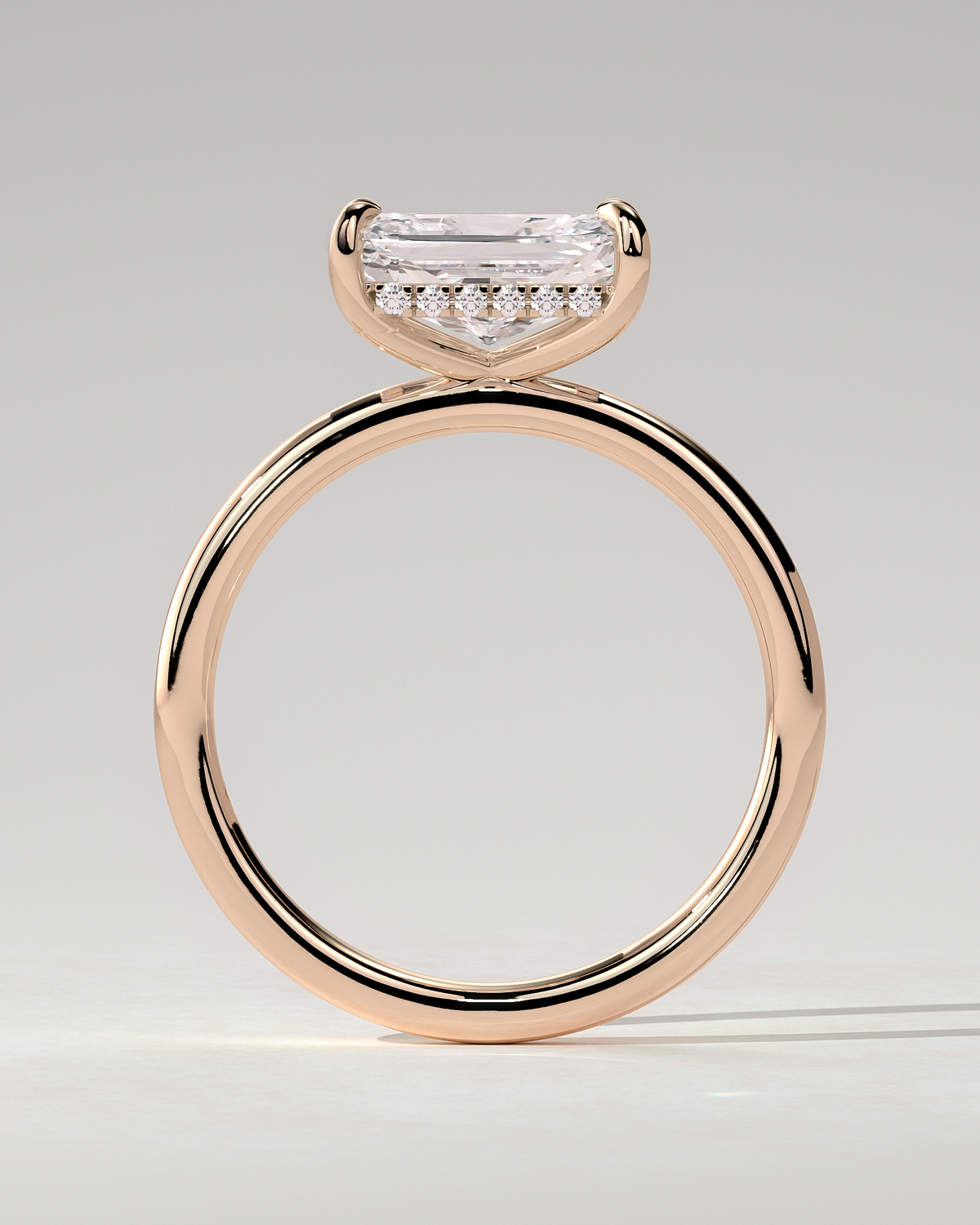 Francene Solitaire Radiant Ring