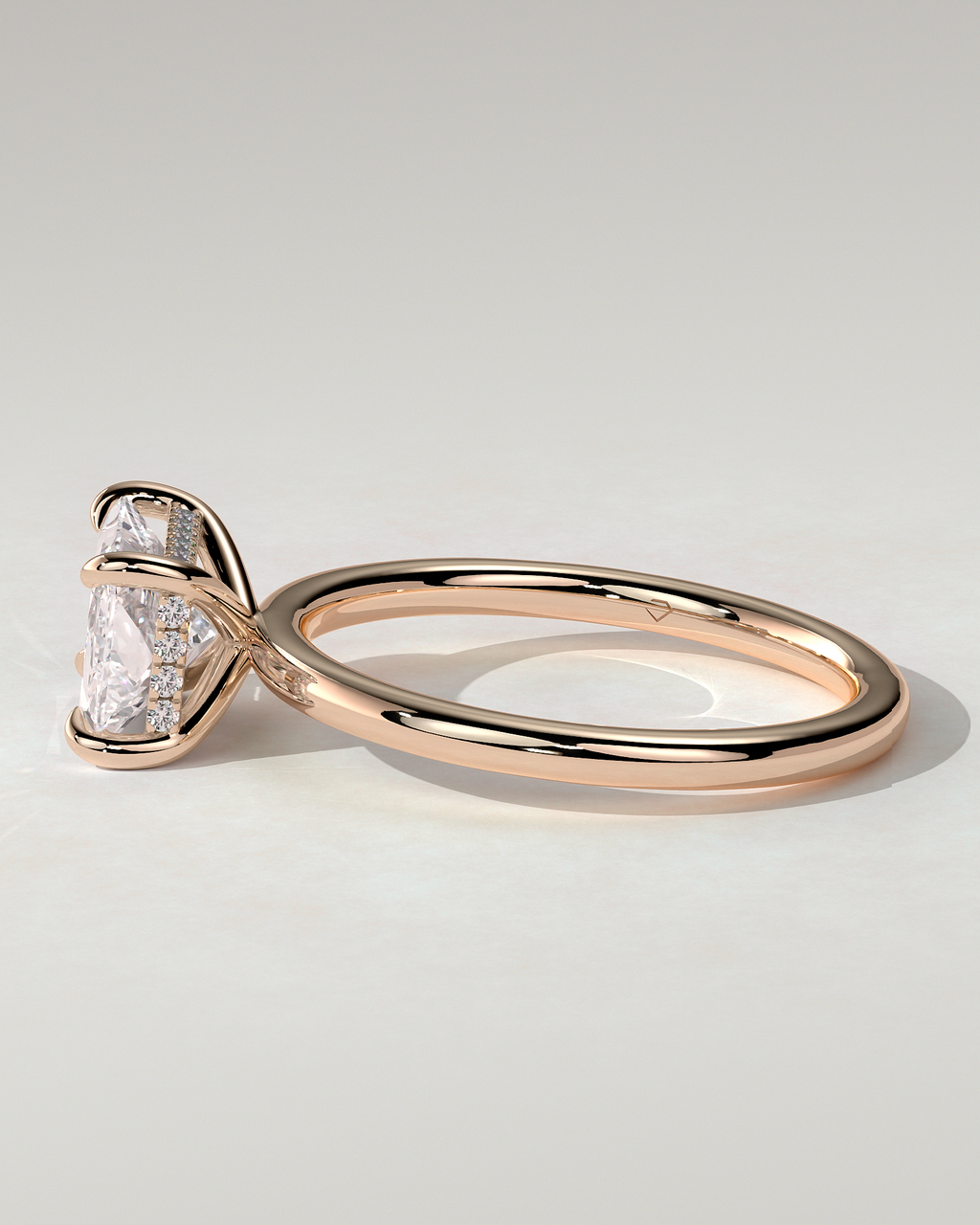 Francene Solitaire Radiant Ring