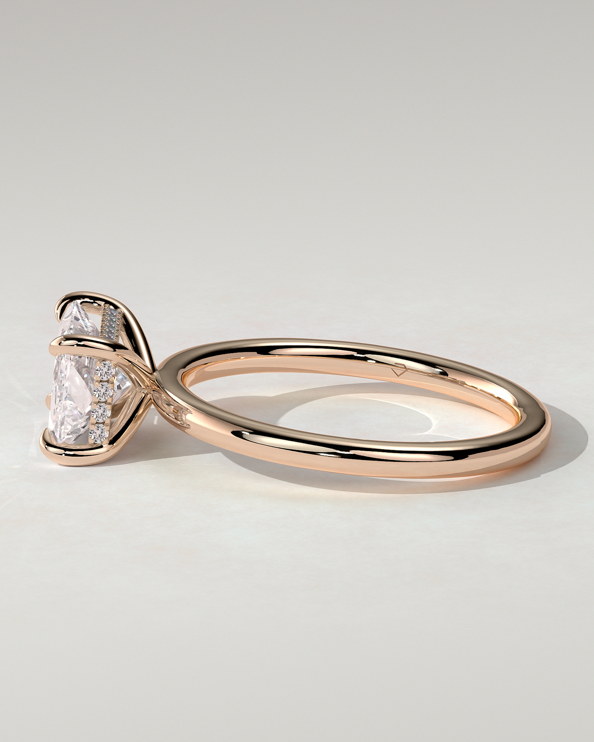 Francene Solitaire Radiant Ring