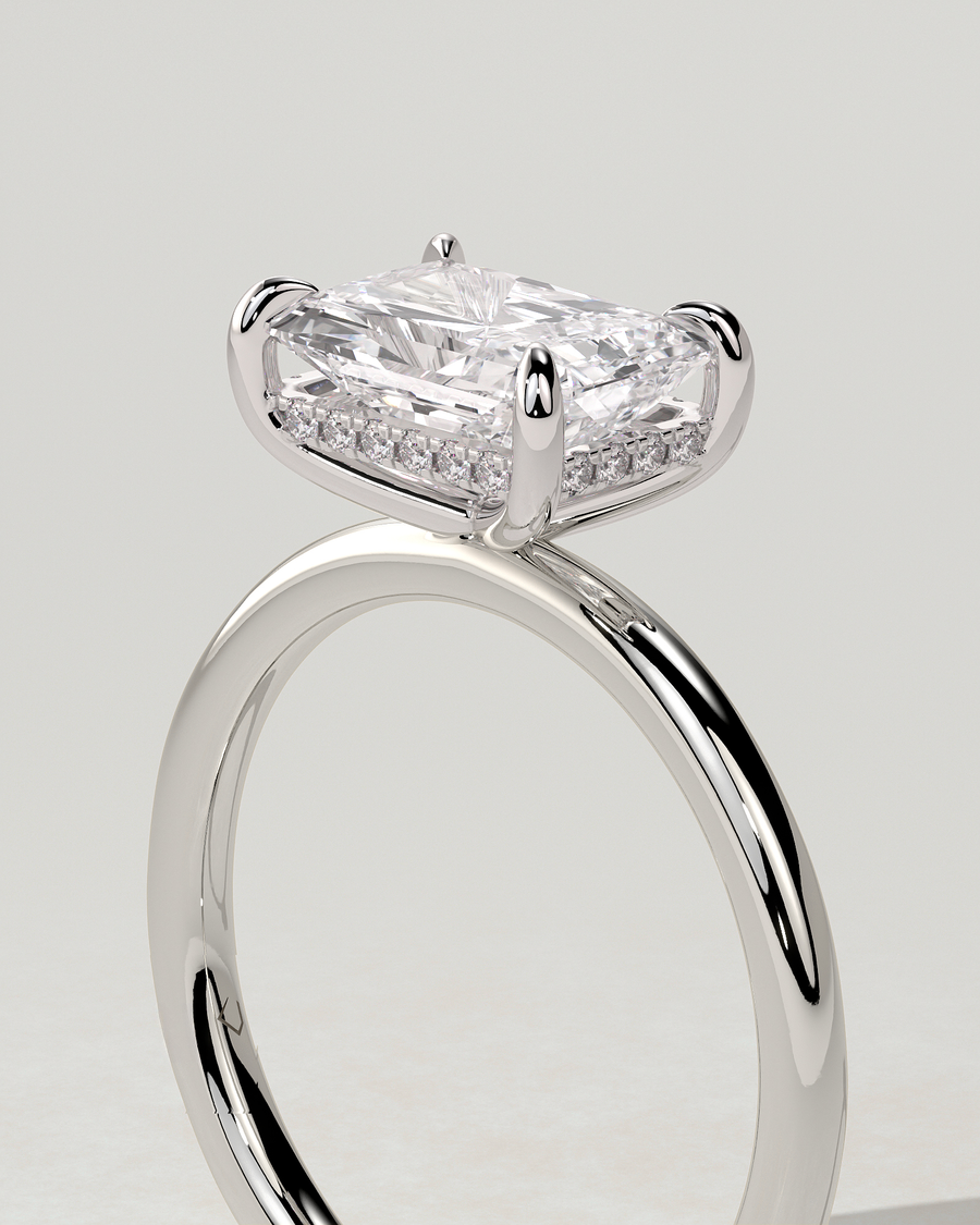 Francene Solitaire Radiant Ring
