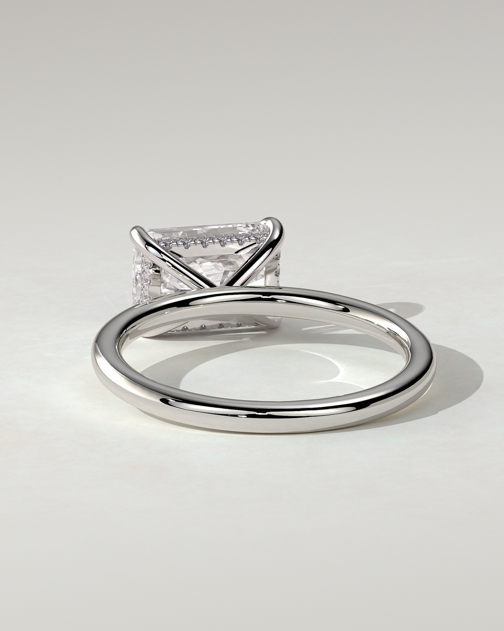 Francene Solitaire Radiant Ring