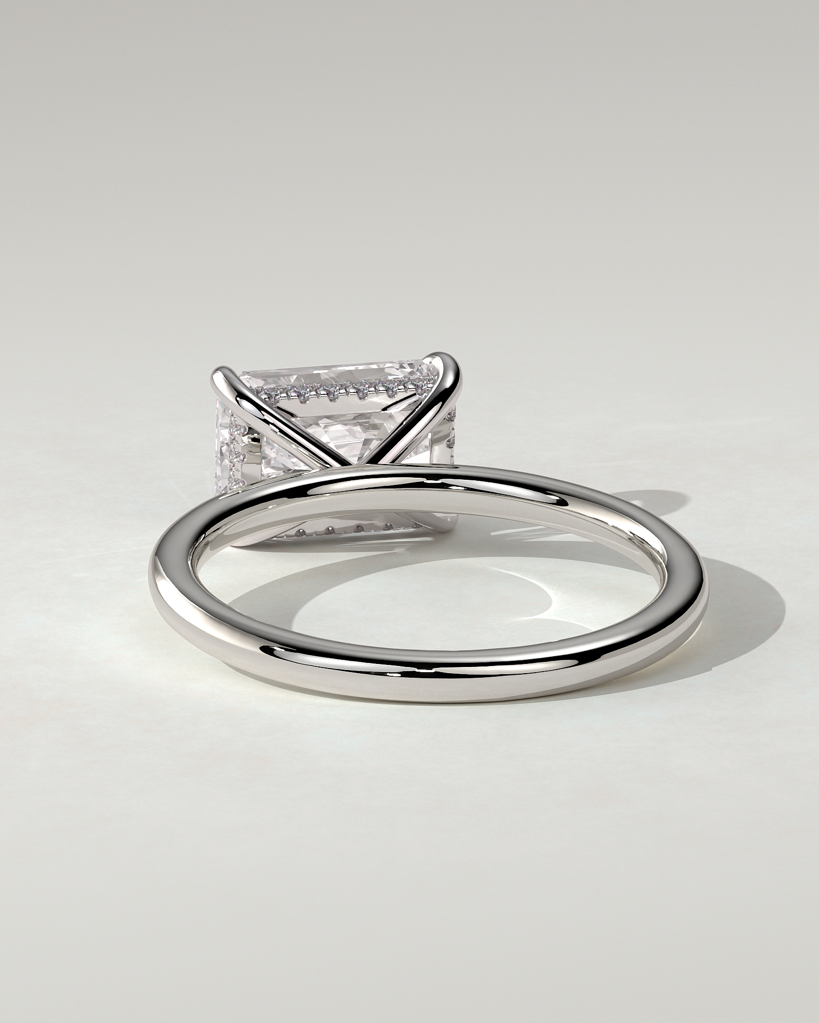 Francene Solitaire Radiant Ring