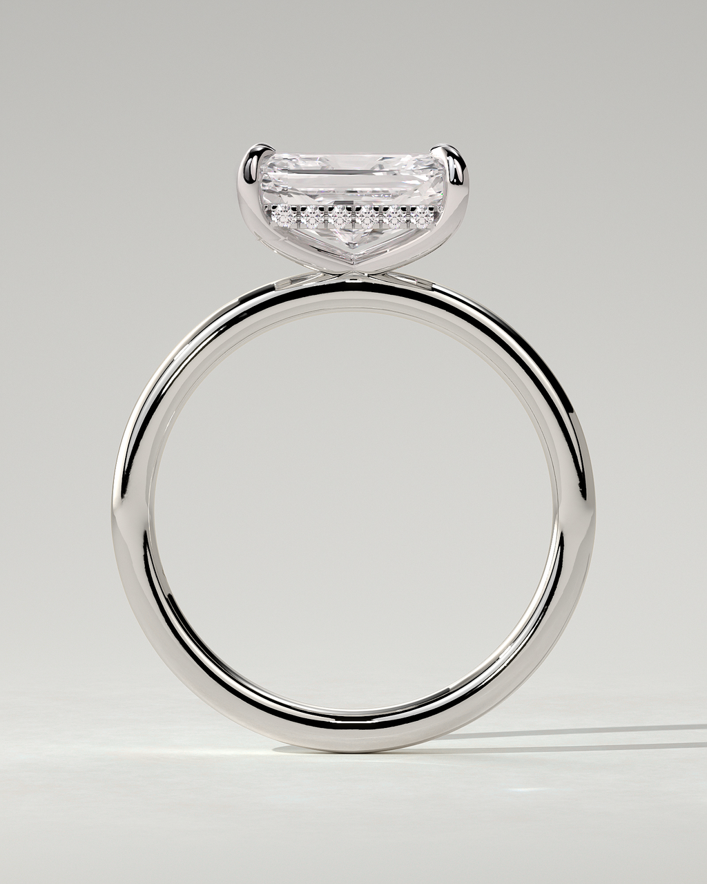 Francene Solitaire Radiant Ring