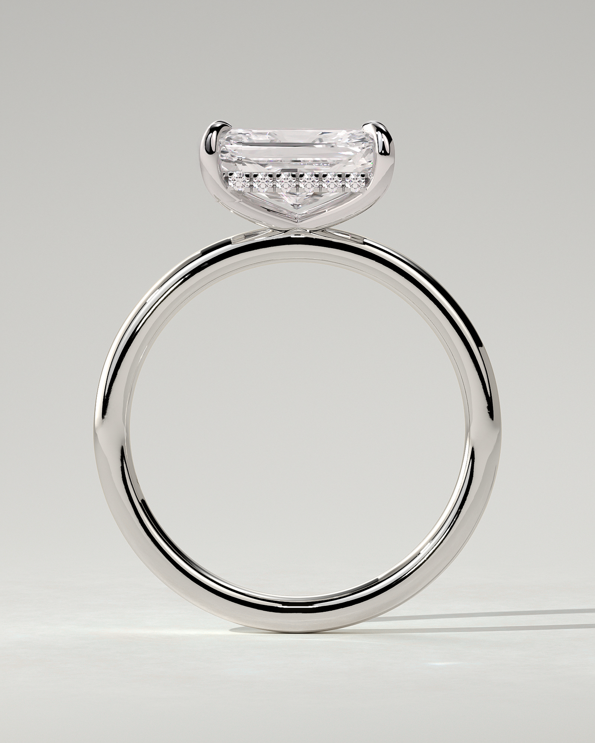 Francene Solitaire Radiant Ring