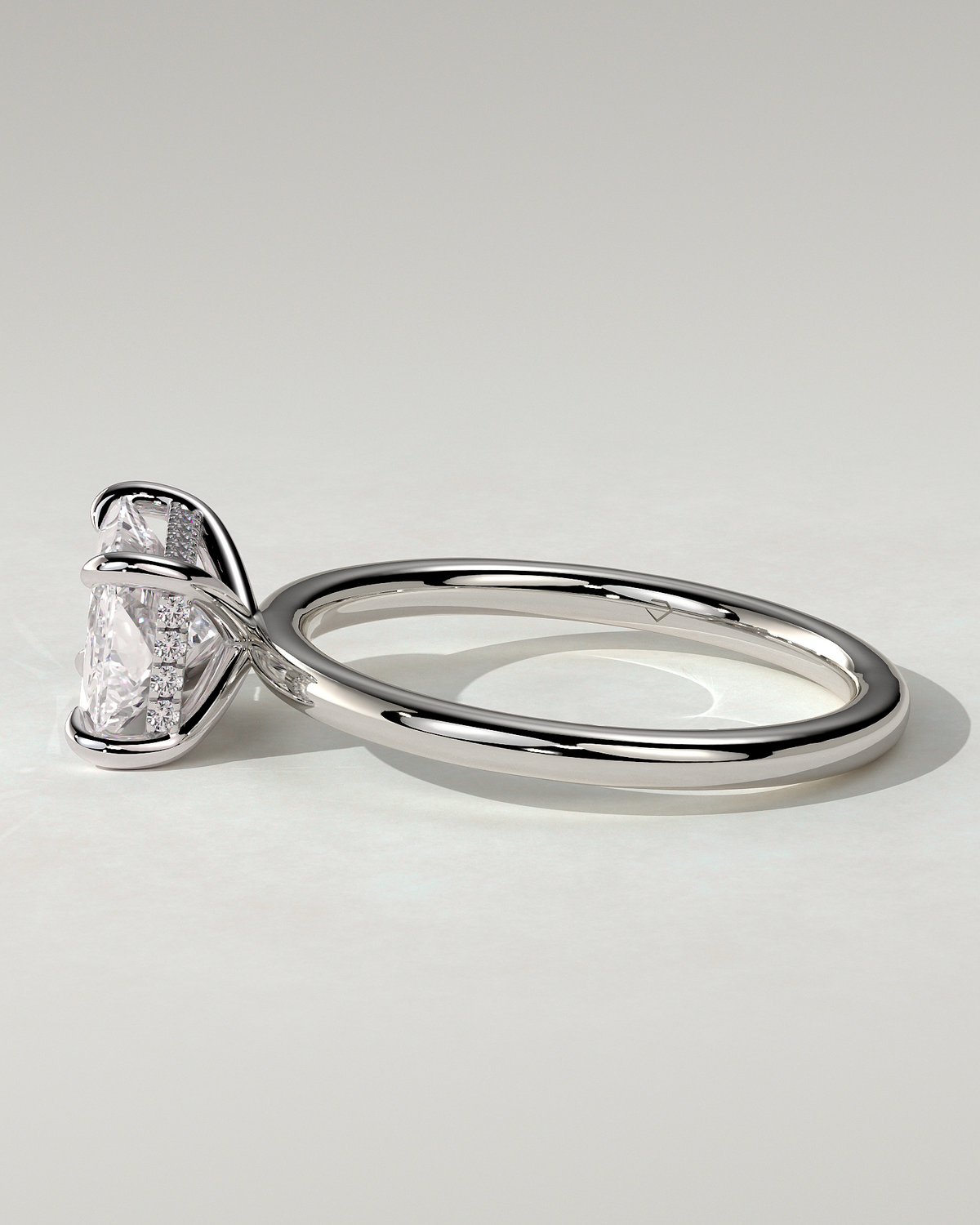 Francene Solitaire Radiant Ring