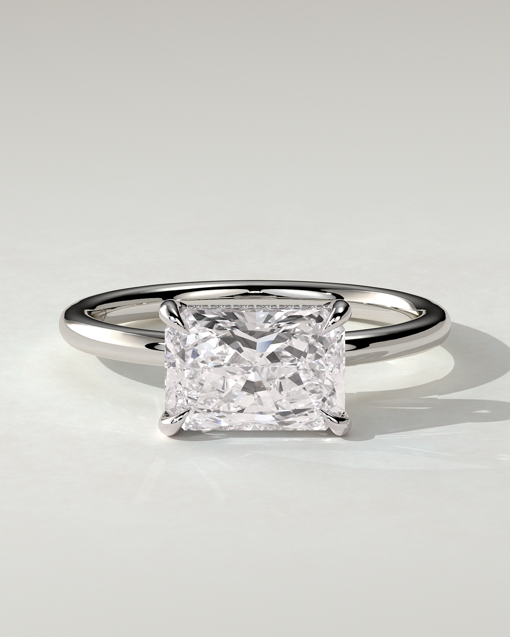 Francene Solitaire Radiant Ring