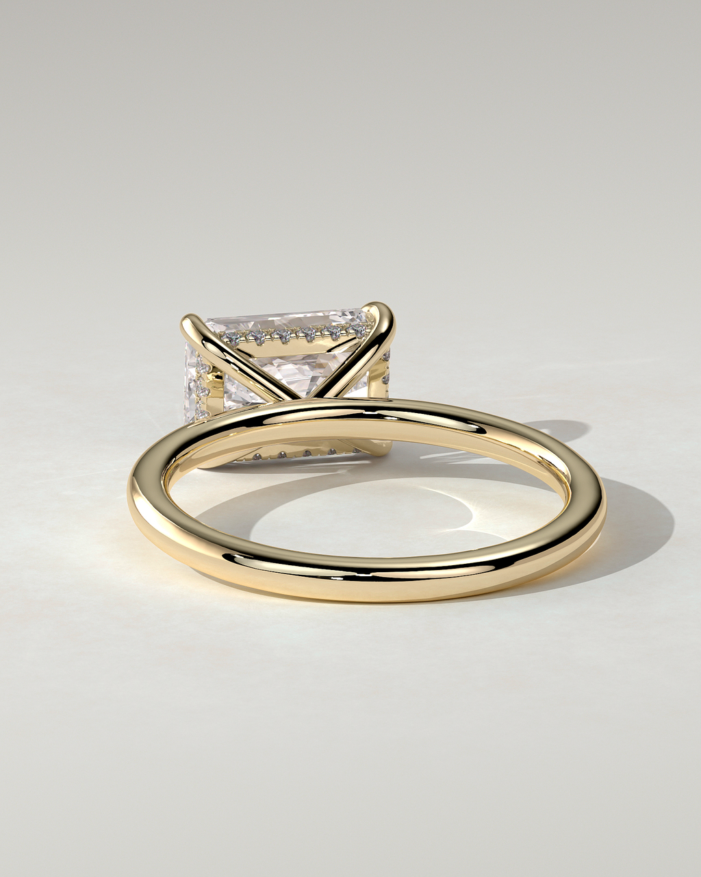 Francene Solitaire Radiant Ring