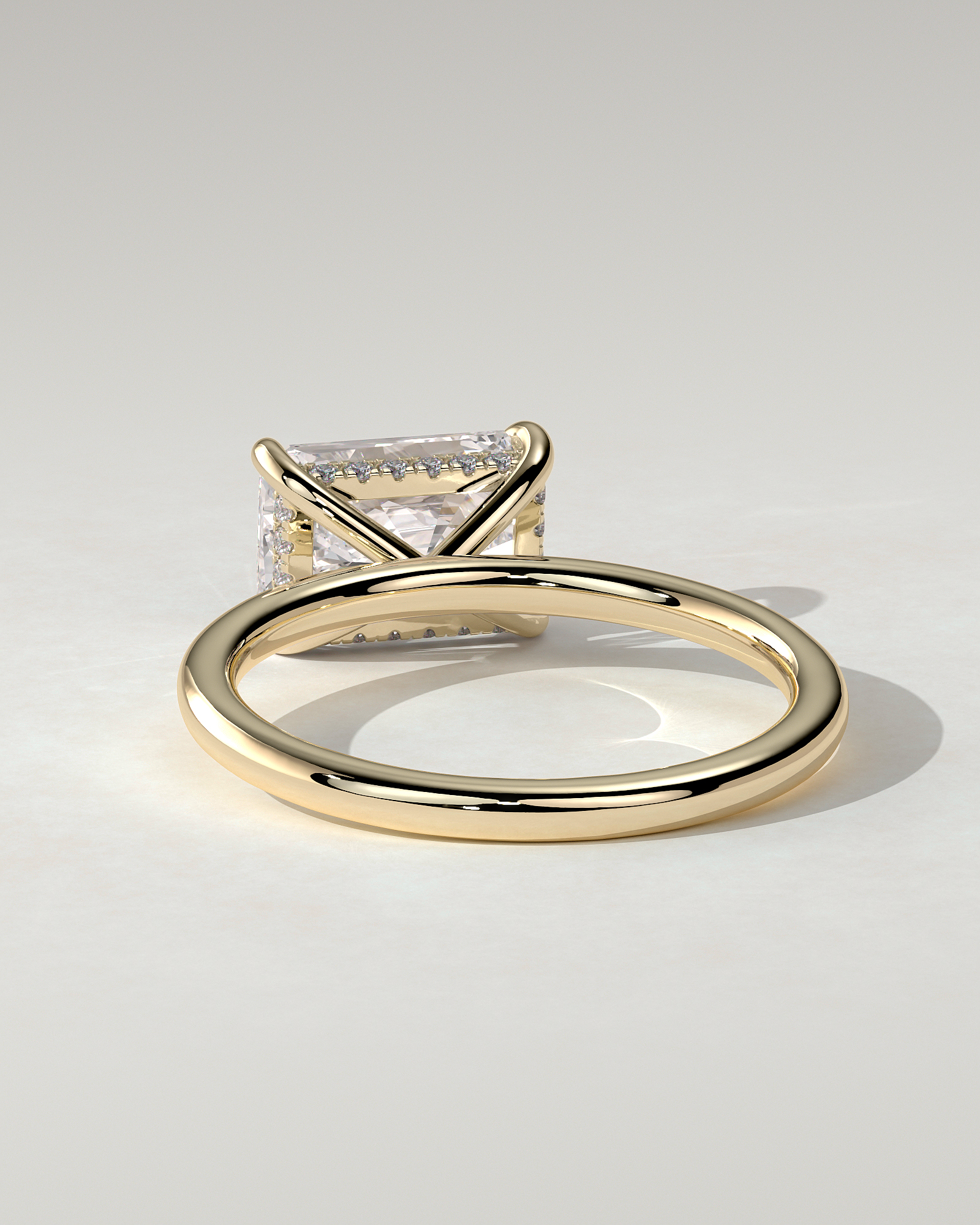 Francene Solitaire Radiant Ring