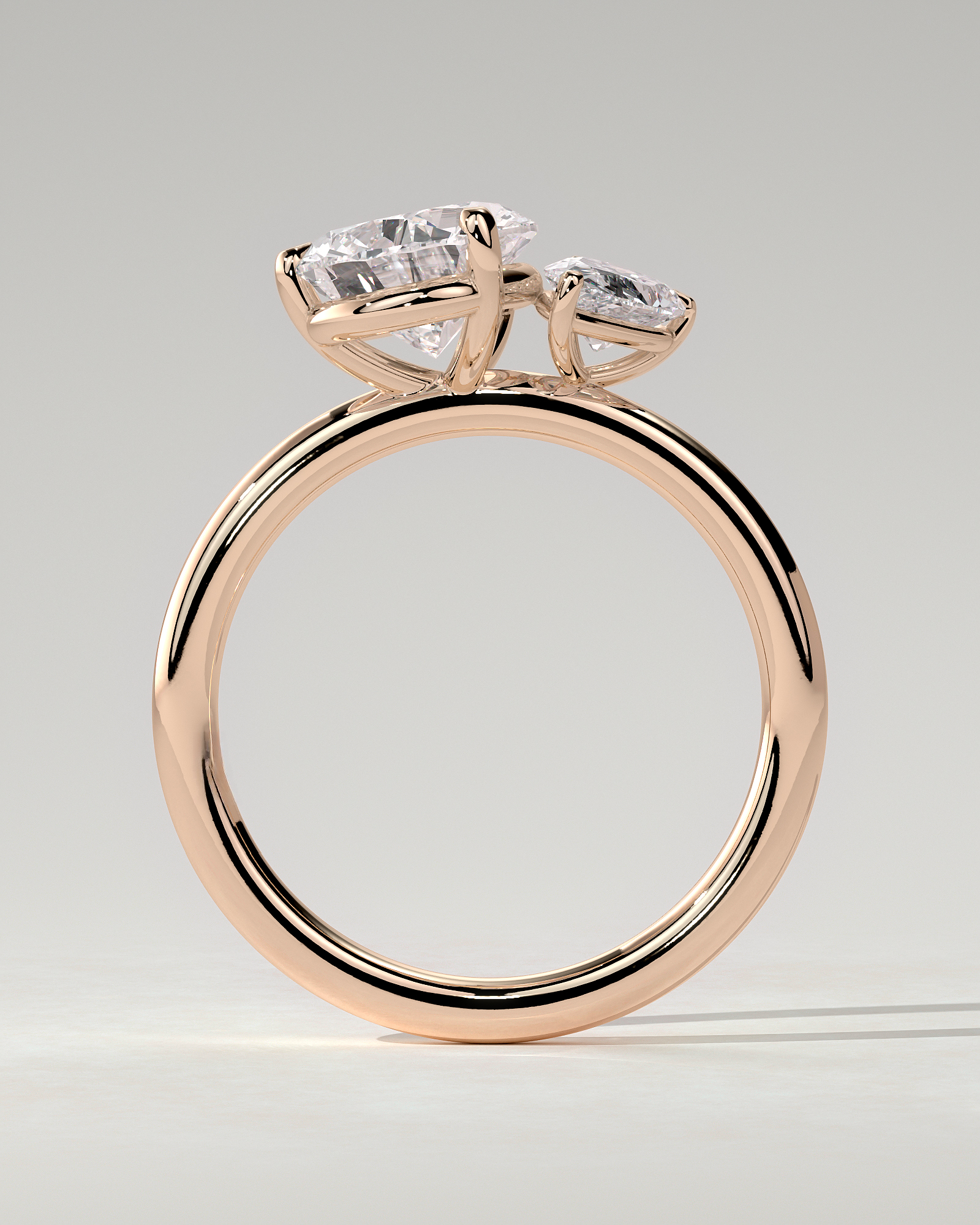 Francesca Toi Et Moi Pear Ring