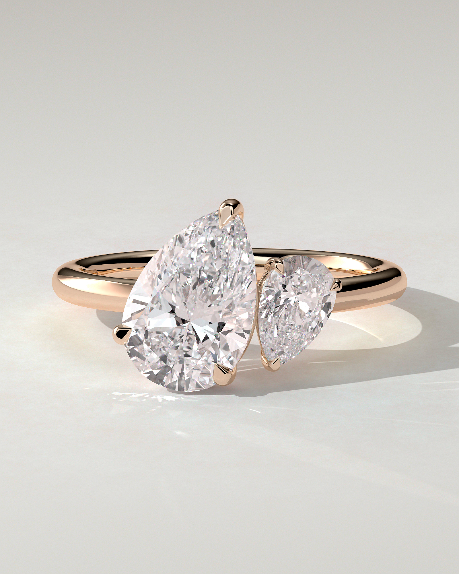 Francesca Toi Et Moi Pear Ring