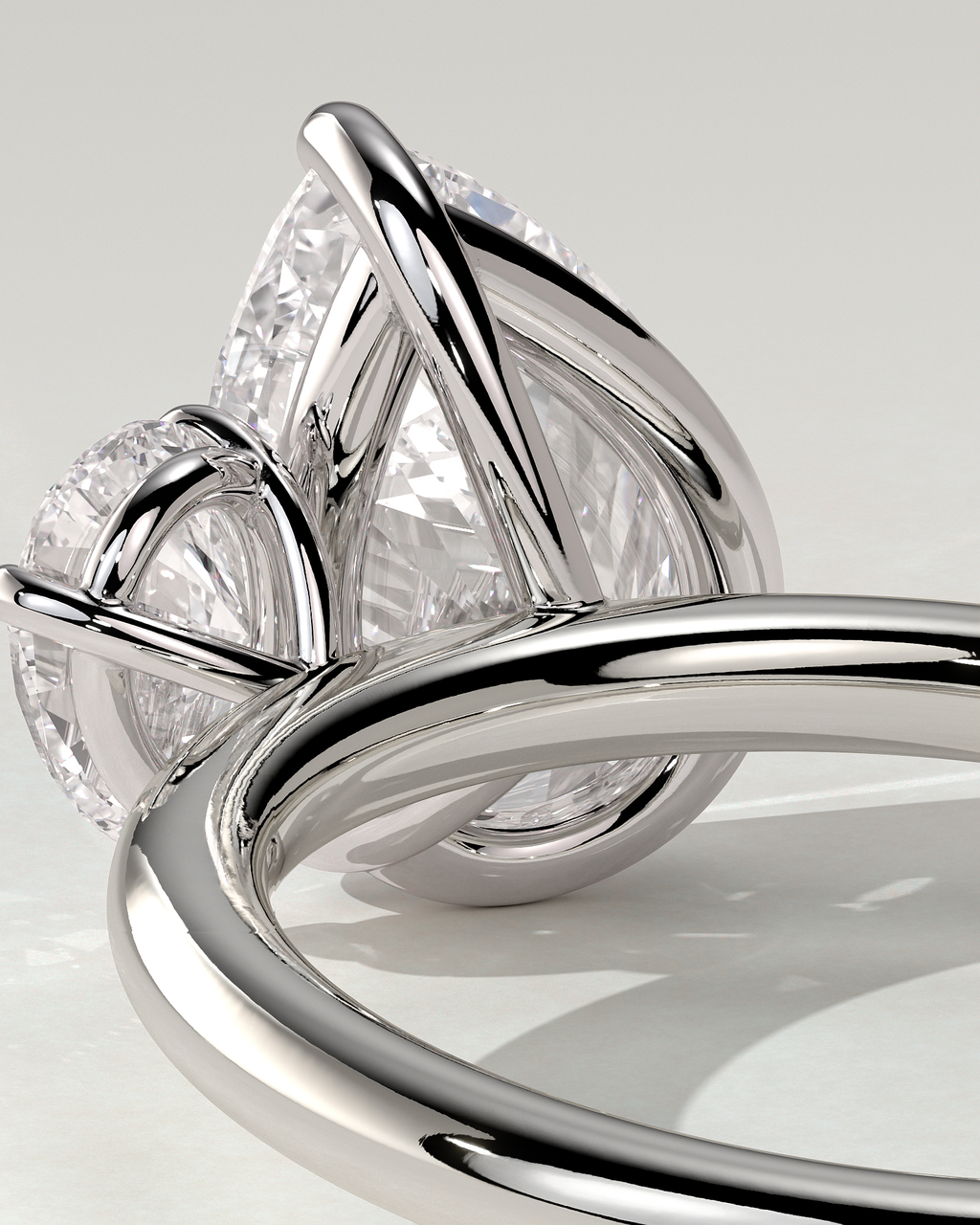 Francesca Toi Et Moi Pear Ring