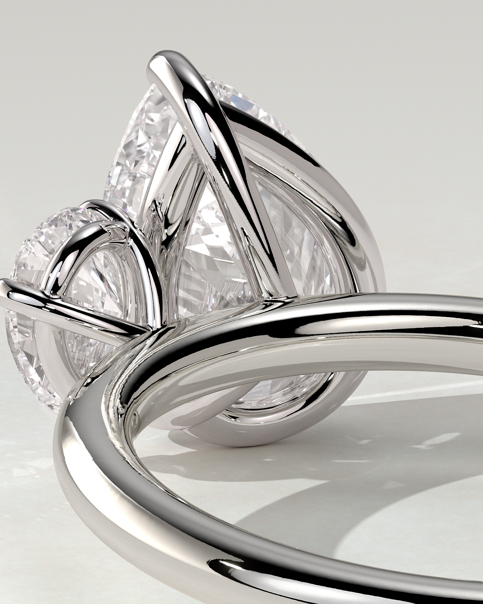 Francesca Toi Et Moi Pear Ring