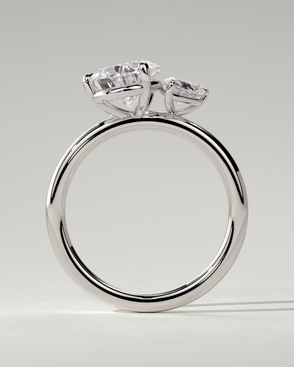 Francesca Toi Et Moi Pear Ring