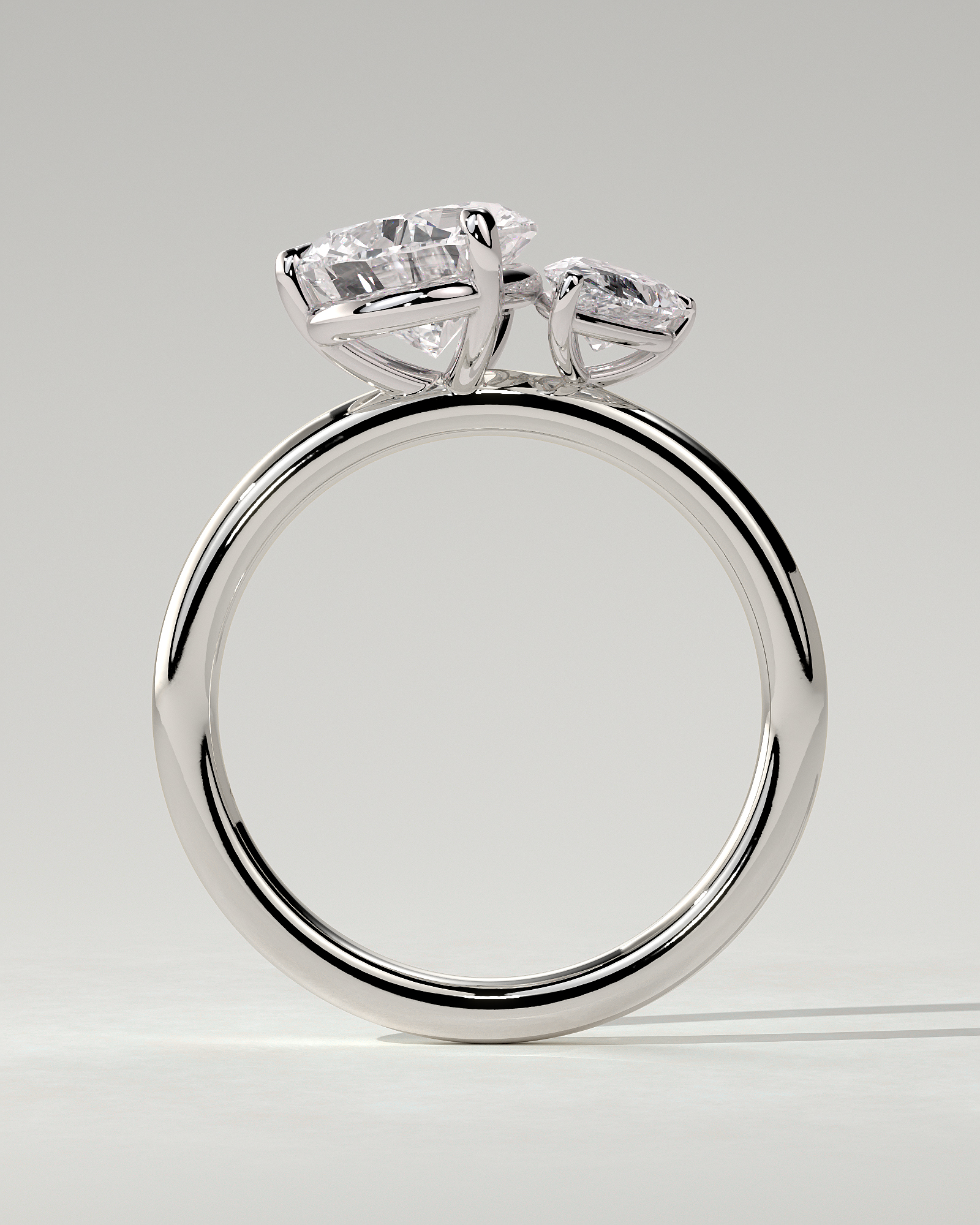 Francesca Toi Et Moi Pear Ring