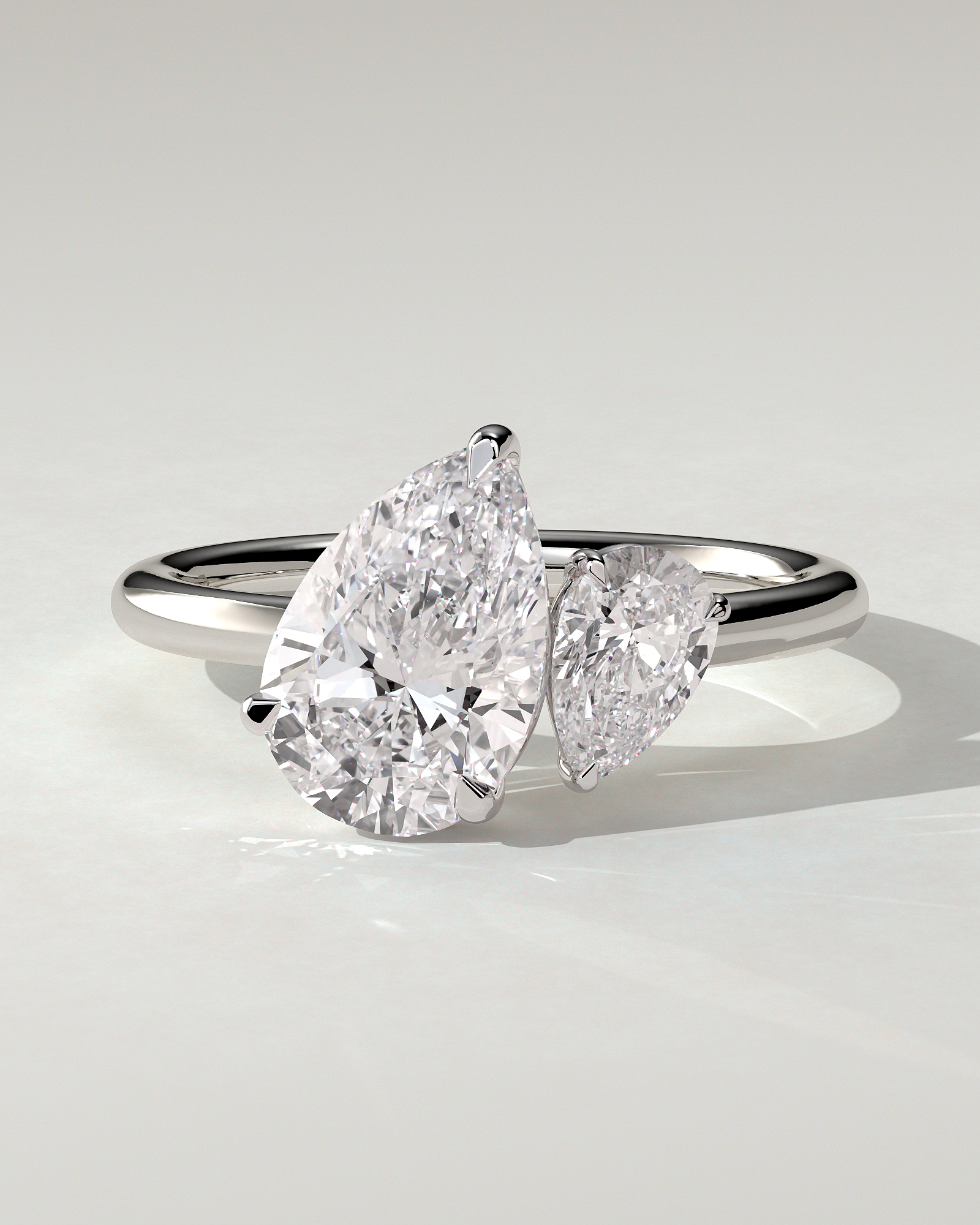 Francesca Toi Et Moi Pear Ring