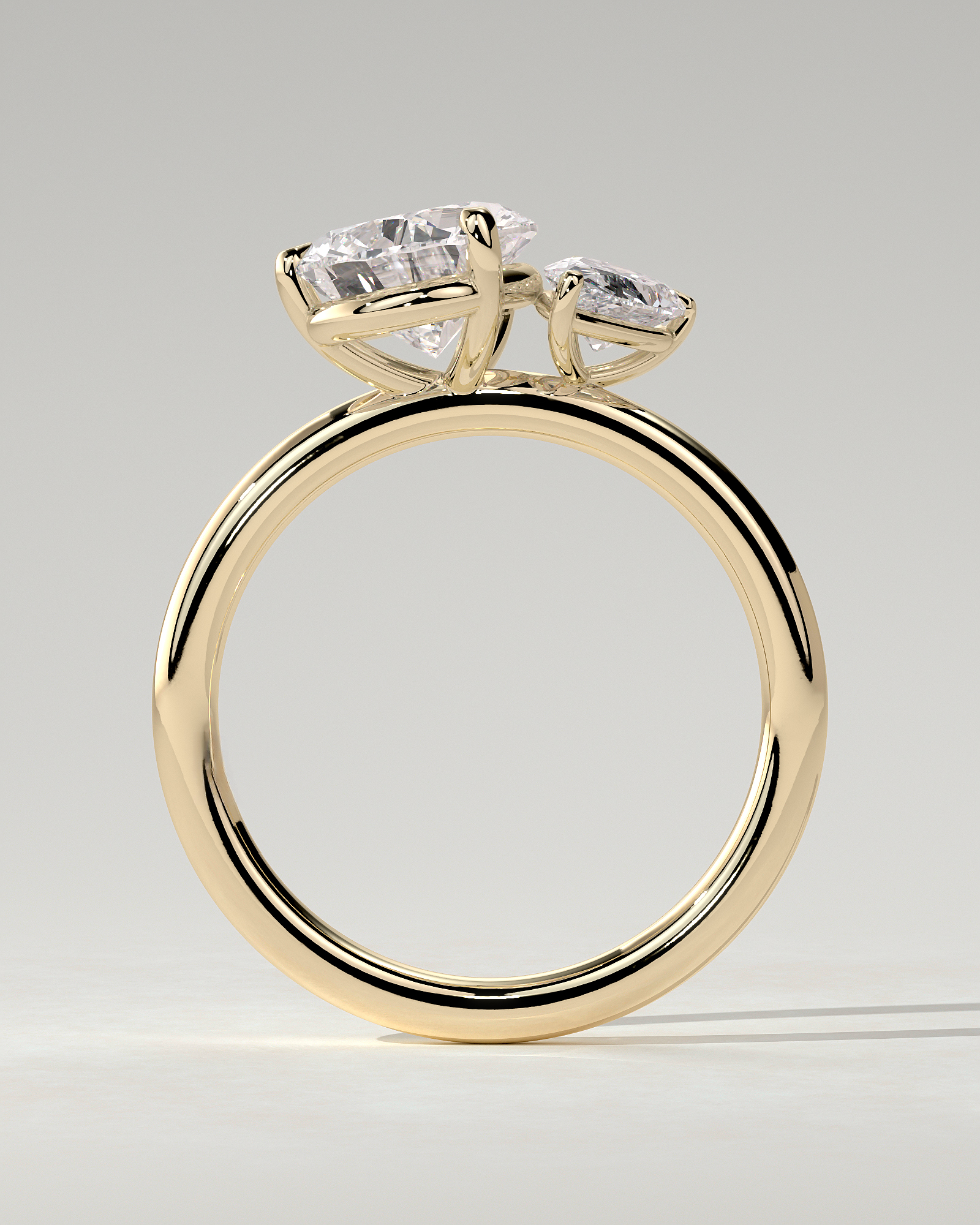 Francesca Toi Et Moi Pear Ring