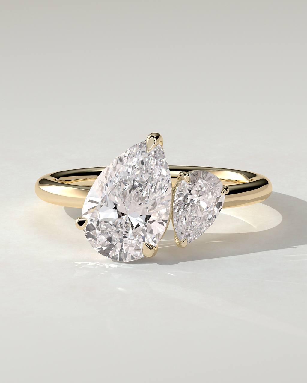Francesca Toi Et Moi Pear Ring